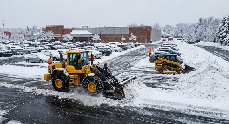 Parking Area Snow Removal in Brooklyn, NY