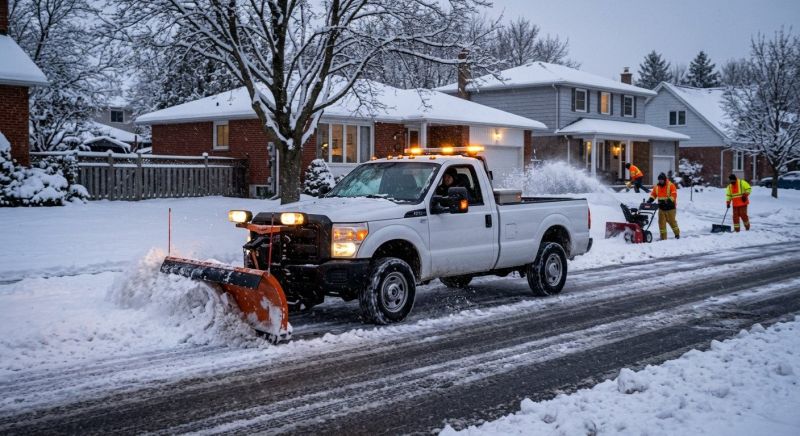 Snow Plowing Service in New York, NY