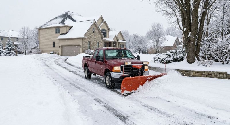 Driveway Snow Plowing in New York, NY