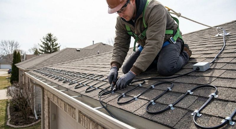 Heat Tape Installation in Edmond, OK