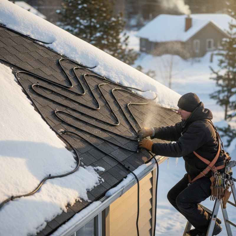 Heat Tape Installation in Redmond, WA