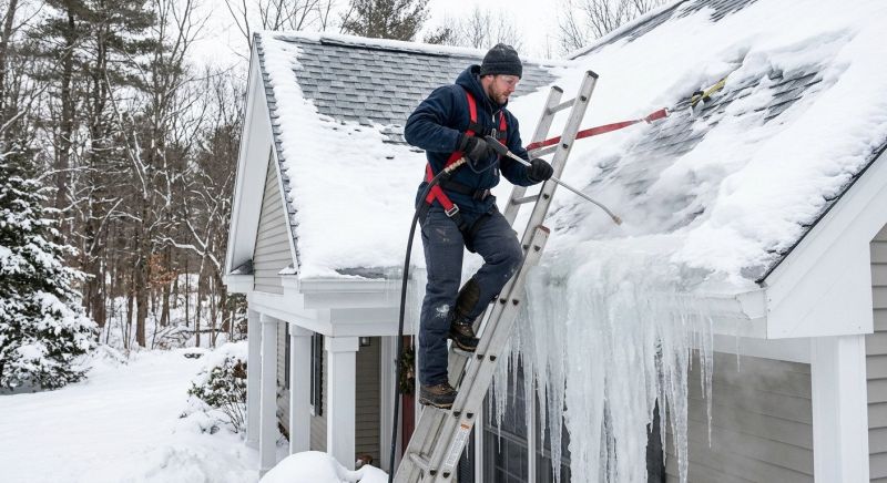 Ice Dam Removal in Kent, WA