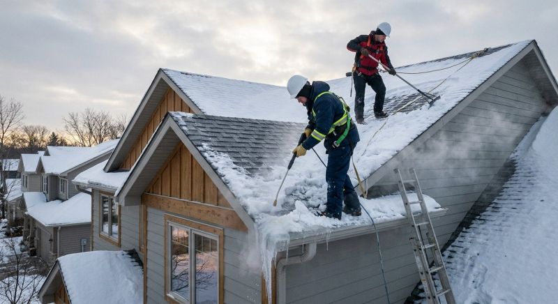 Ice Dam Removal in Redmond, WA