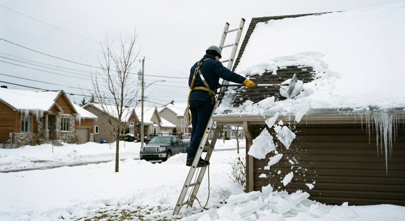 Ice Dam Removal in Edmond, OK
