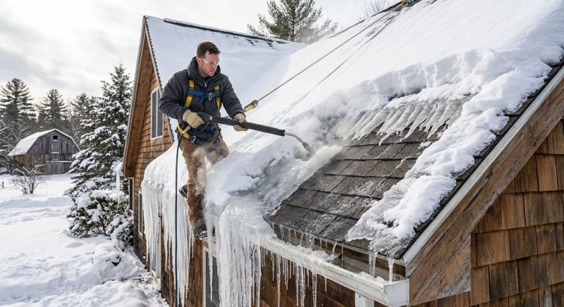 Ice Dam Removal in Tacoma, WA