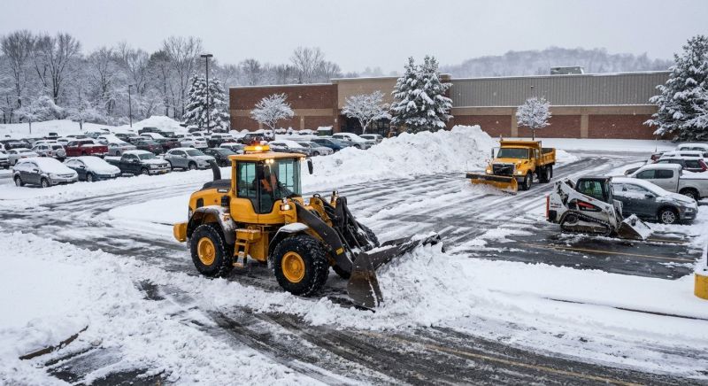 Parking Area Snow Removal in Brooklyn, NY