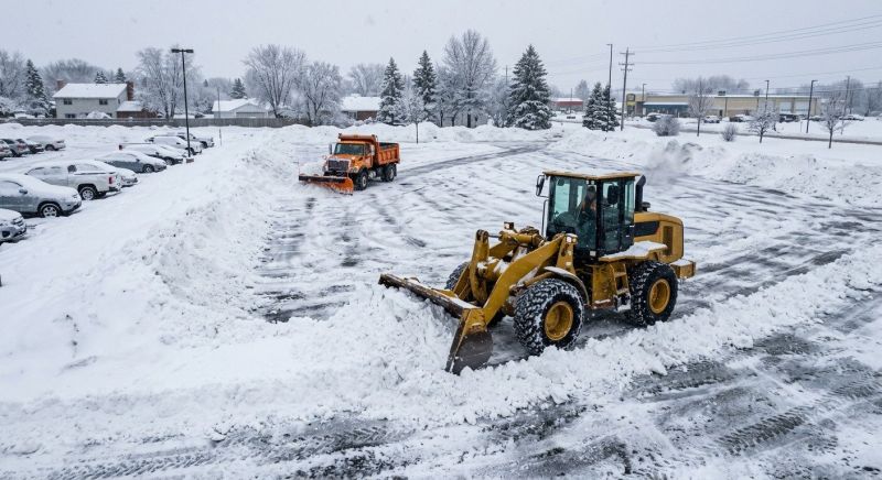 Parking Area Snow Removal in Long Island, NY