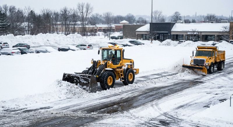 Parking Lot Snow Removal in New York, NY