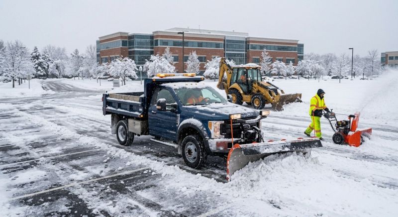 Parking Lot Snow Removal in New York, NY