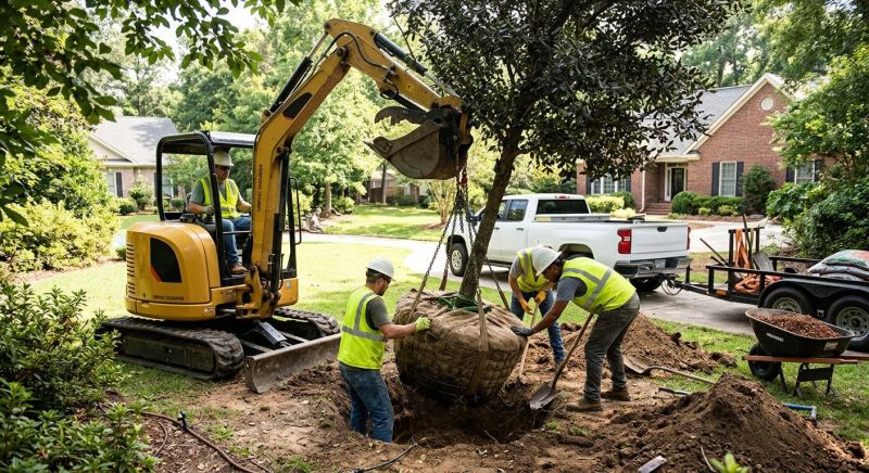 Pine Tree Planting in Ventura County, CA
