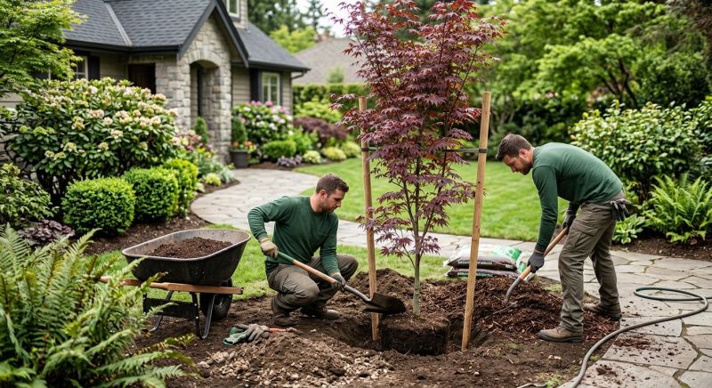 Privacy Trees Planting in Honolulu, HI