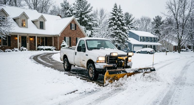 Residential Snow Plowing in Brooklyn, NY