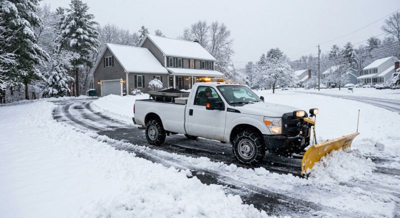 Residential Snow Plowing in Brooklyn, NY