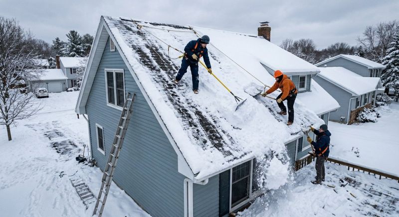 Roof Snow Removal in New York, NY