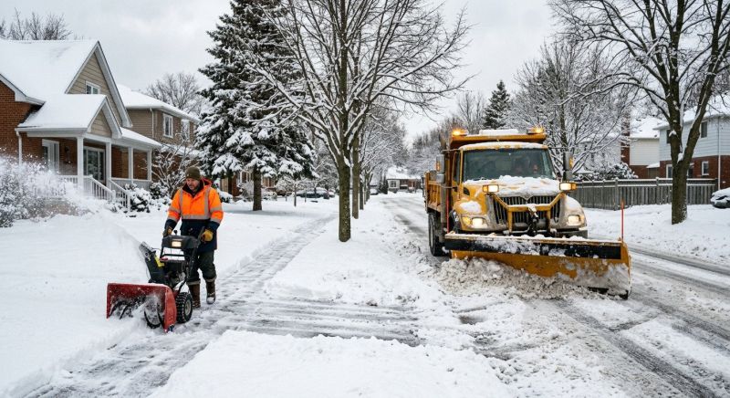 Snow Plowing Service in New York, NY