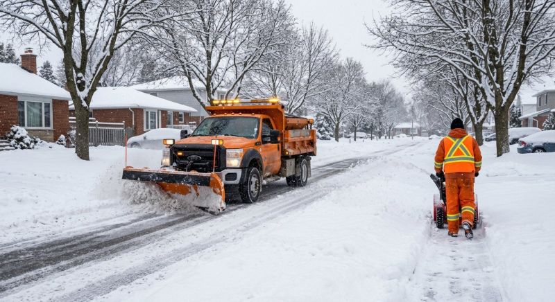 Snow Plowing Service in New York, NY